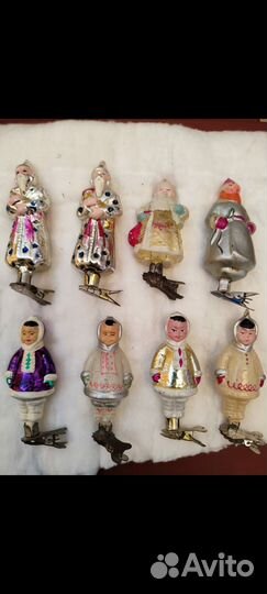 Елочные игрушки СССР