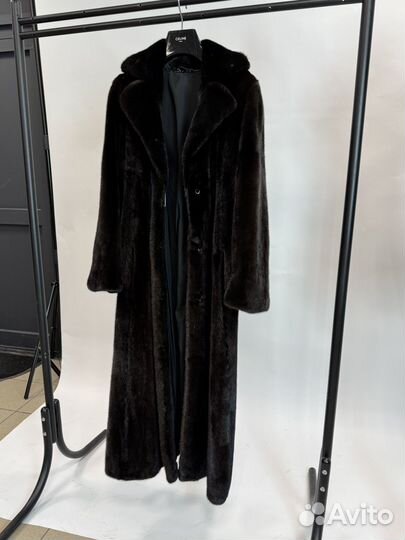 Шуба норковая Blackglama в пол 42/44/46