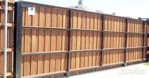 Ворота откатные с монтажом