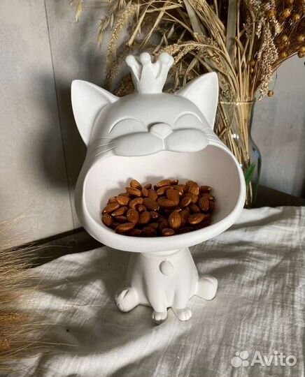 Конфетница кот