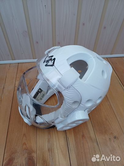 Шлем Khan с маской для тхэквондо