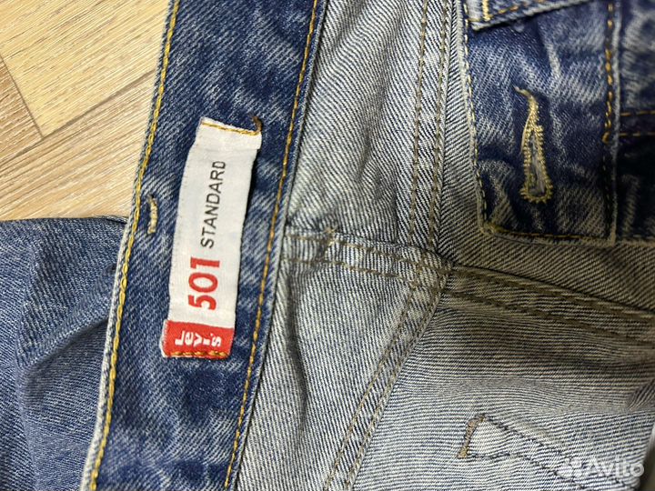 Мужские джинсы levis 501