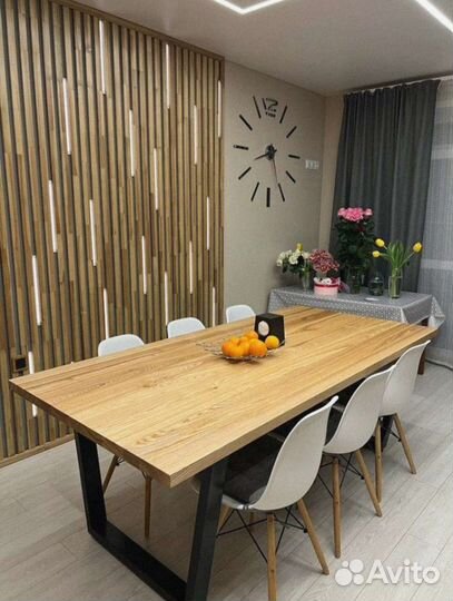 Изделия лофт, чпу фрезеровка. Стол кухонный