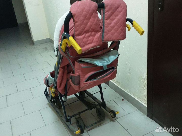 Санки коляска ника 7 3