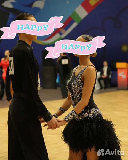 Платье латина ю2 молодежь