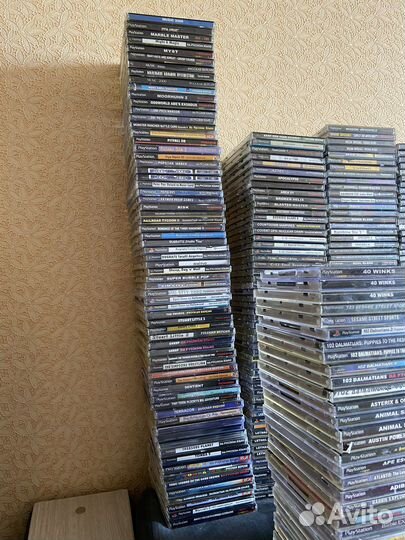 PS1 Диски с играми PlayStation One Штамповка