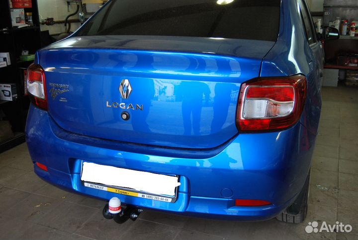 Фаркоп Рено (Renault) Logan II седан 2014