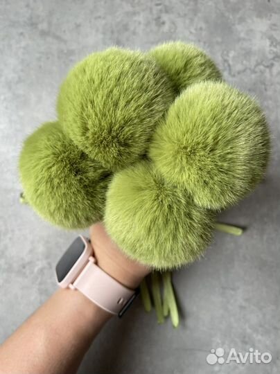 Меховые помпоны от Производителя