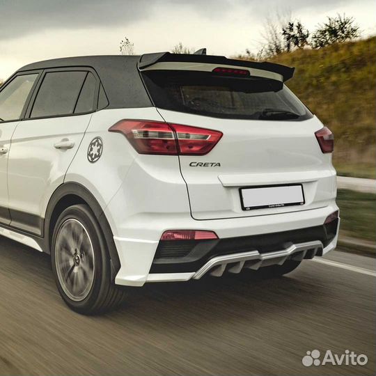 Спойлер на пятую дверь для Hyundai Creta
