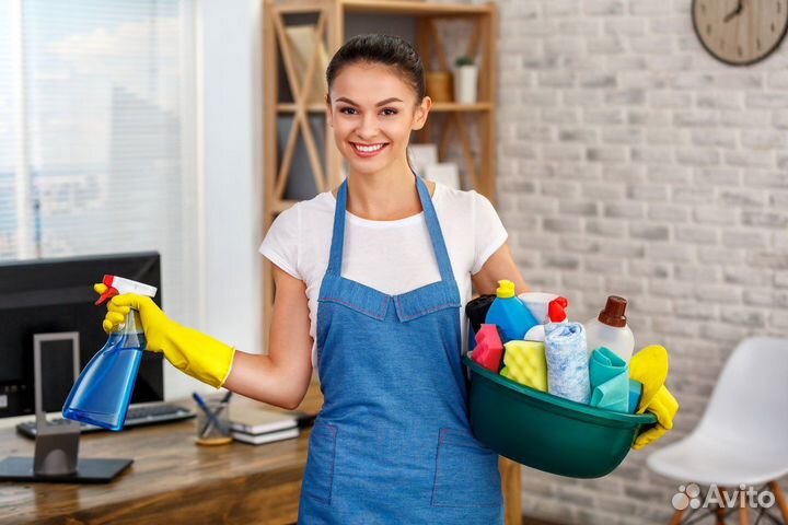 Уборщица на производство