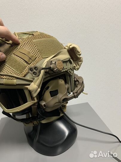 Баллистический шлем комплект (Койот) nij llla