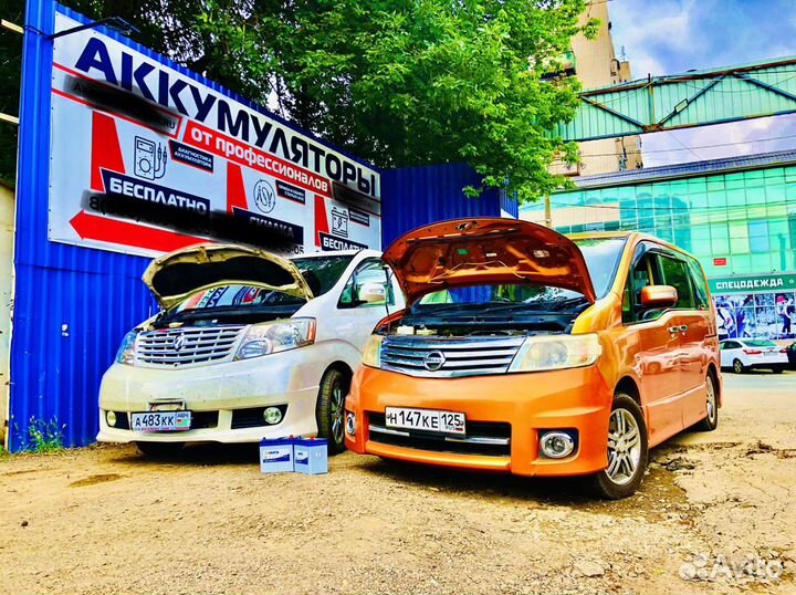 Аккумуляторы на автомобили с установкой