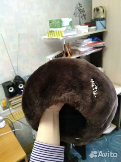 Зимняя шапка меховая