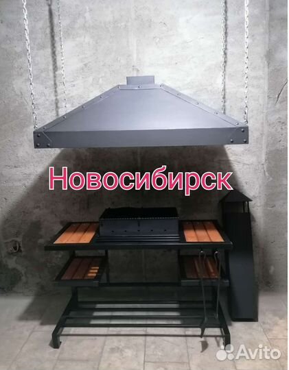 Кованые мангалы с крышей