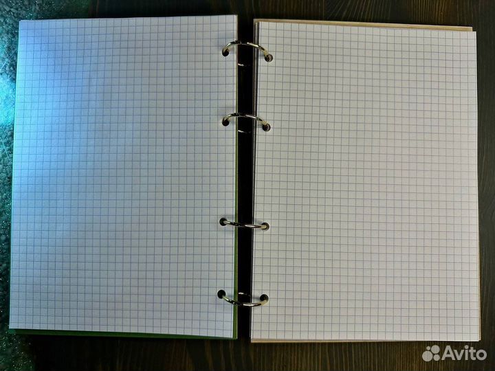 Блокнот в деревянной обложке