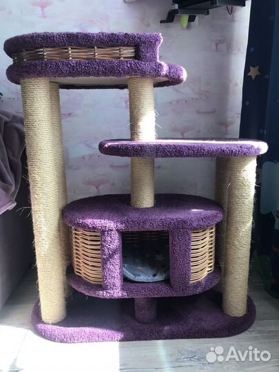 Когтеточка домик для кошки