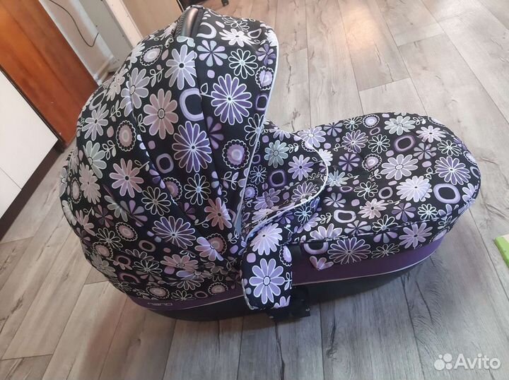 Коляска Riko Nano Flower 3 в 1
