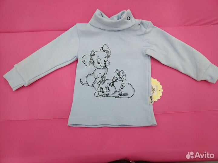 Водолазка для девочки 68 - 92 роста