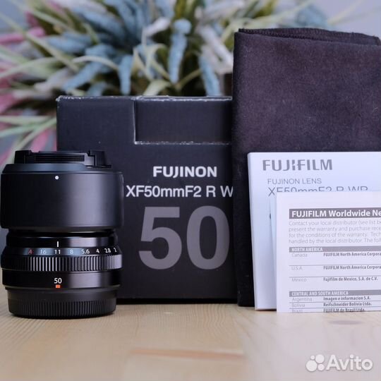 Объектив Fujifilm XF 50mm F2 R WR