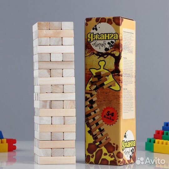 Падающая башня дженга