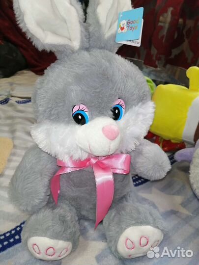 Мягкая игрушка заяц