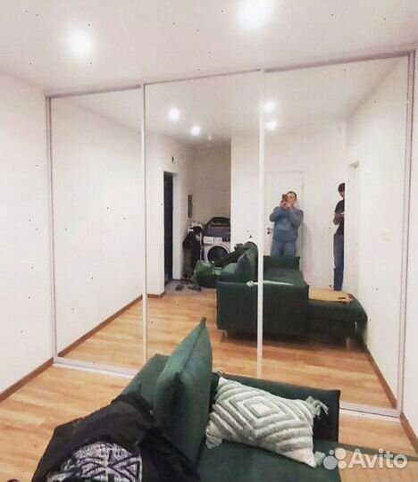 Двери купе в ниши, шкафы