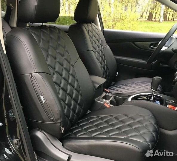 Авточехлы из экокожи