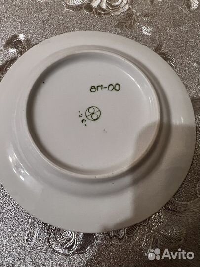 Набор Сахарница+тарелочка