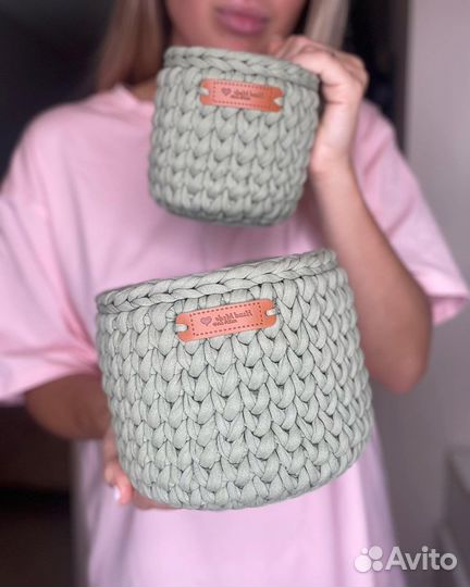 Корзинки интерьерные