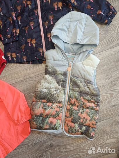 Демисезонная одежда пакетом для девочки 3-4 лет