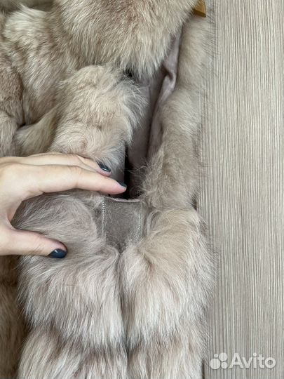 Жилетка из меха песца