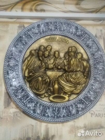 Панно из гипса