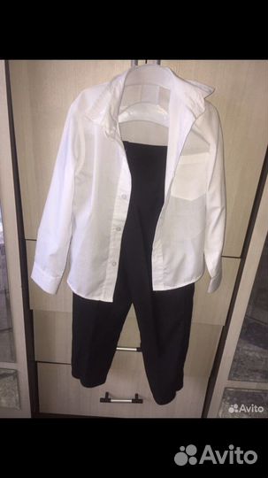 Костюм праздничный 110, брюки и рубашка