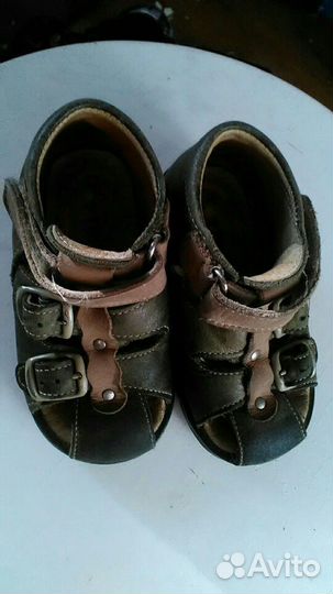 Сандалики детские р22/24.Кожа