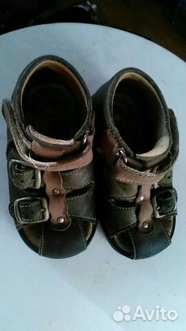 Сандалики детские р22/24.Кожа