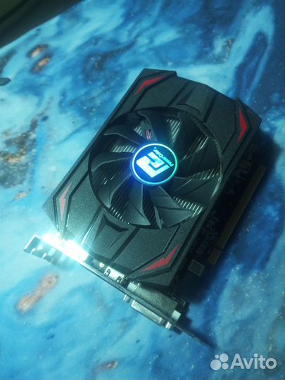 Видеокарта rx 550 4gb