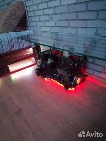 Стол из блока двигателя