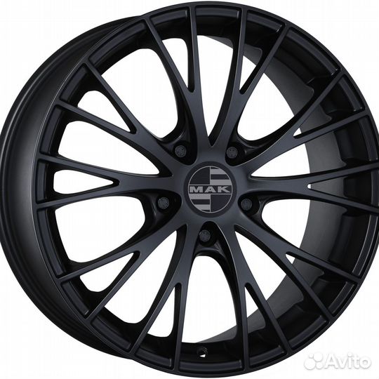 R18 5x112 9J ET21 D66,45 MAK Rennen Matt Black