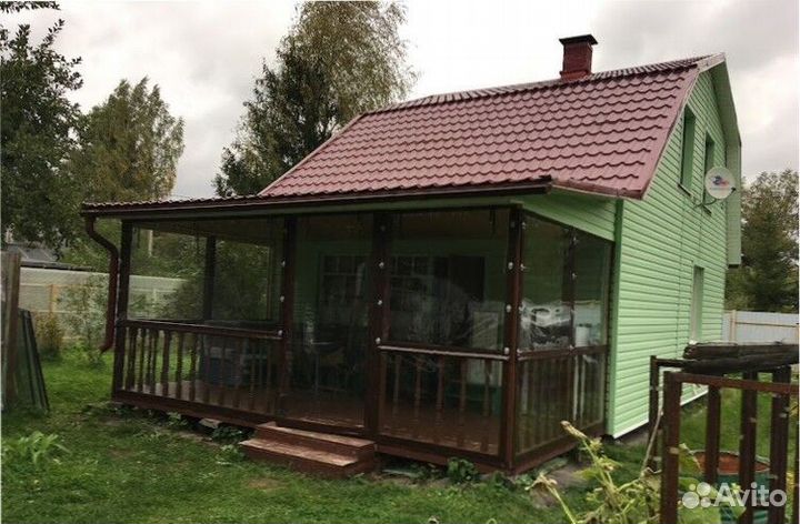 Мягкие окна на террасу