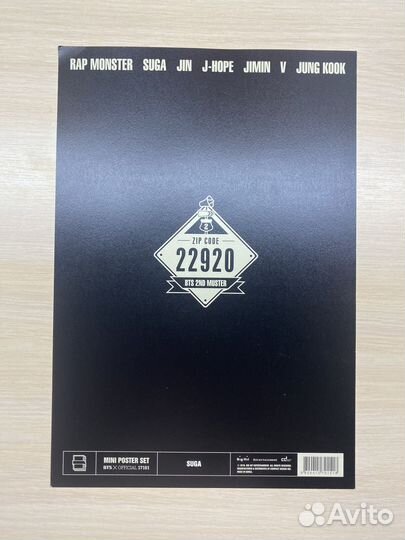 Mini poster bts 