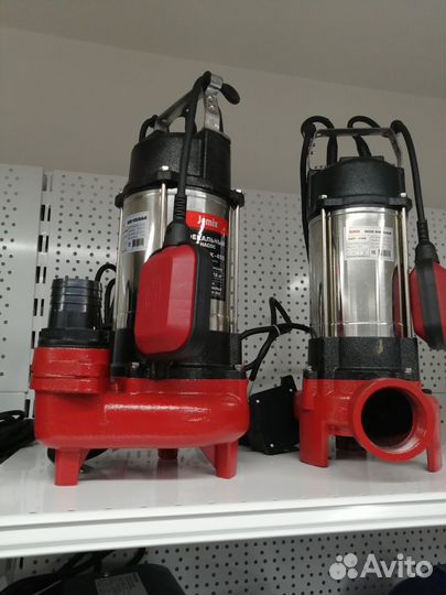 Фекальный насос с измельчителем