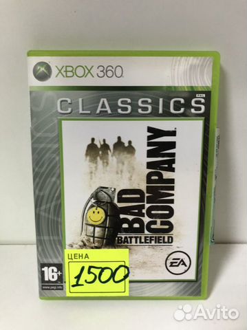 Диск Battlefield bad company для Xbox 360
