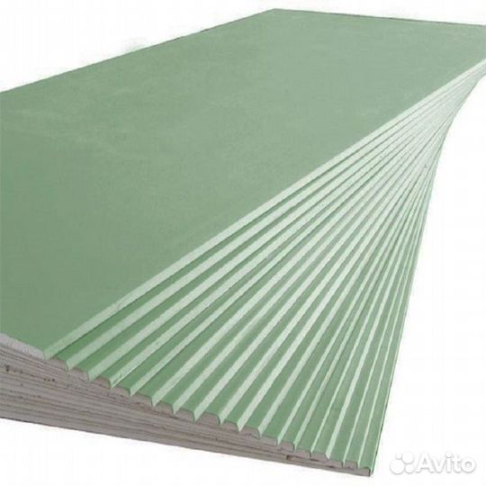 Продам гипсокартон 1200х2500х12,5 влагостойкий