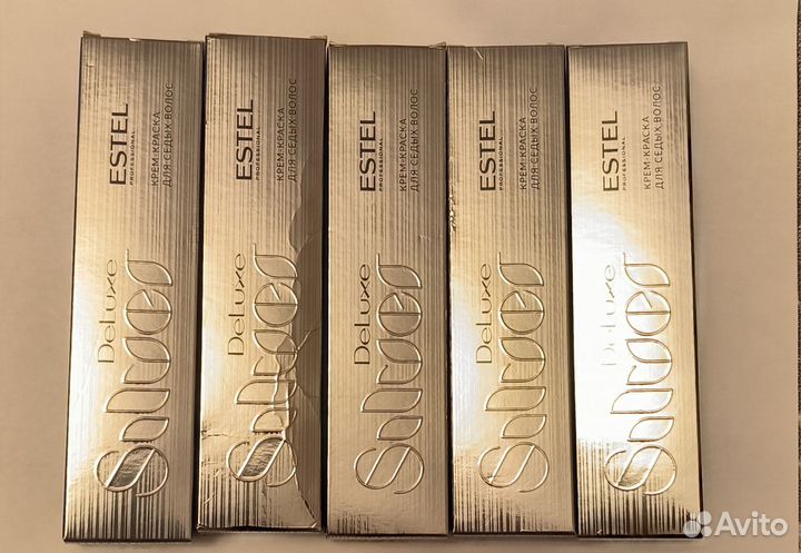 Краска для волос estel deluxe silver 7/7