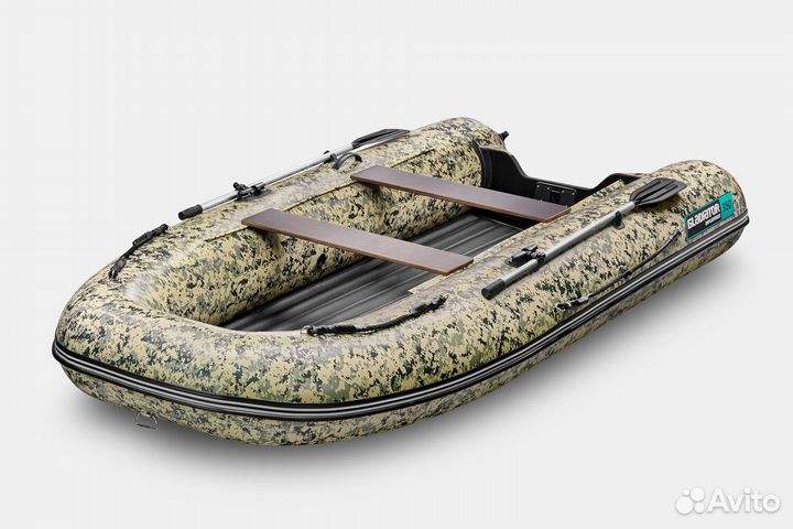 Мотор Gladiator 9.9 Pro + Лодка Gladiator E350S