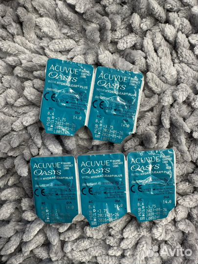 Линзы контактные