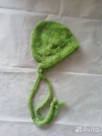 Чепчик вязаный