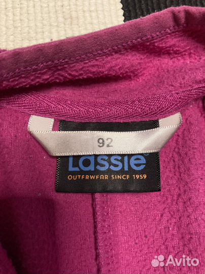 Комбинезон флисовый 92+6 lassie поддёва