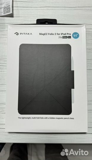 Чехол pitaka MagEZ Folio 2 для iPad Pro 11