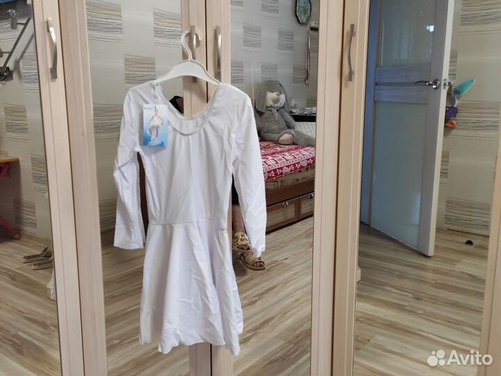 Купальник спортивный с юбкой